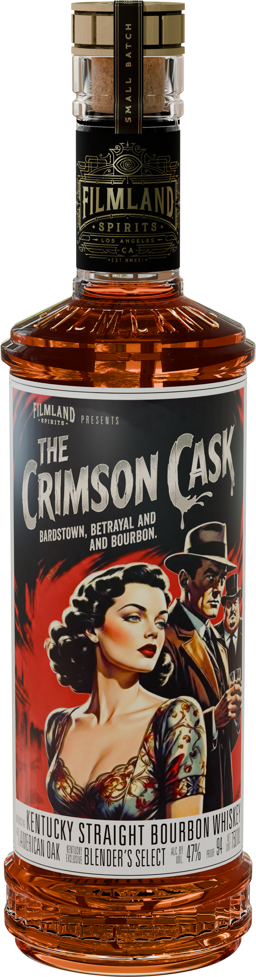 The Crimson Cask bottle